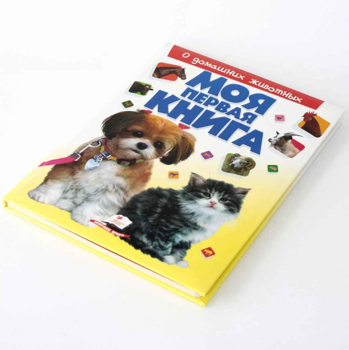 Cartea Моя первая книга Домашние животные