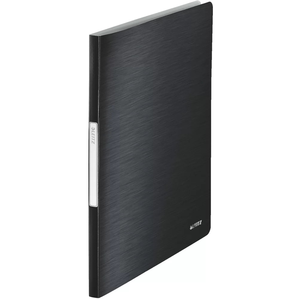 Mapa cu folii LEITZ Style A4, 20 folii, neagra