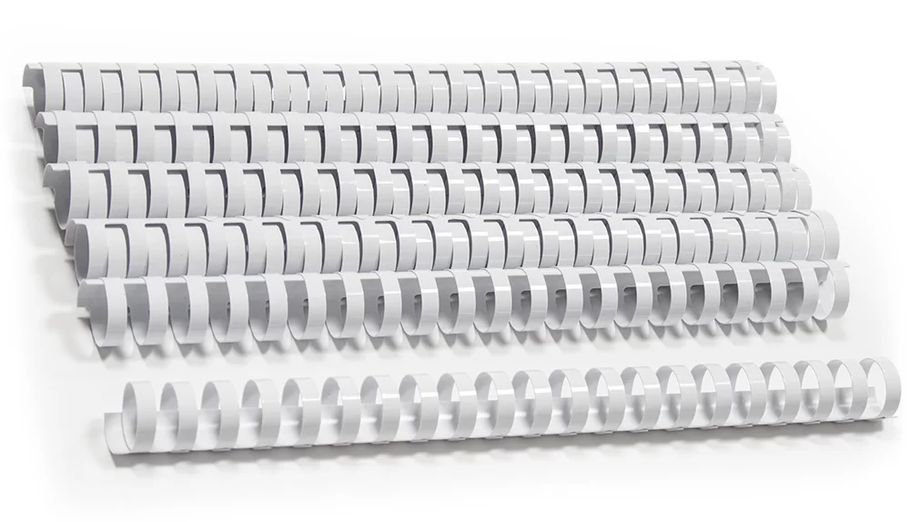 Inele din plastic ARGO A4, 22mm, 10 bucati, alb