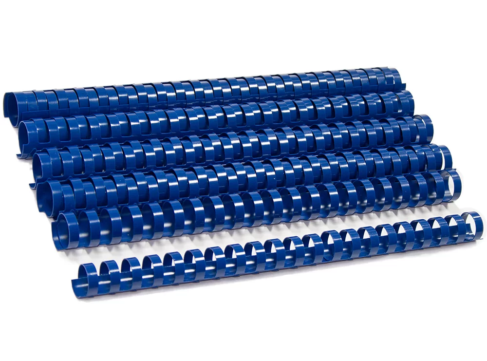Inele din plastic ARGO A4, 22mm, 10 bucati, albastru