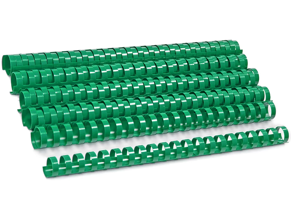 Inele din plastic ARGO A4, 22mm, 10 bucati, verde