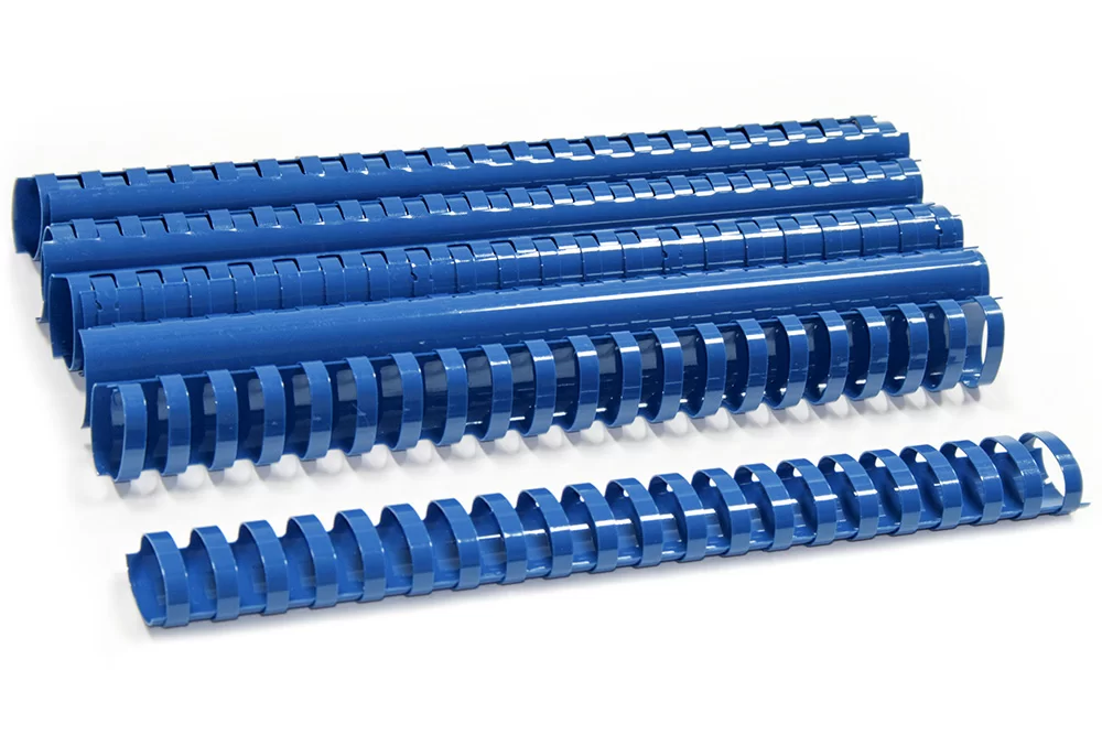 Inele din plastic ARGO A4, 32mm, 10 bucati, albastru