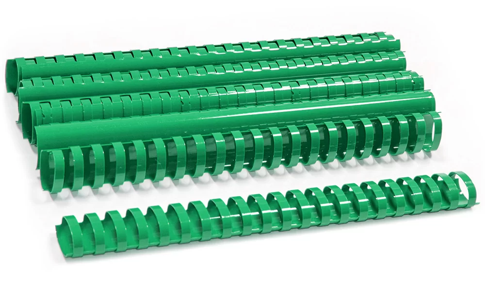 Inele din plastic ARGO A4, 32mm, 10 bucati, verde