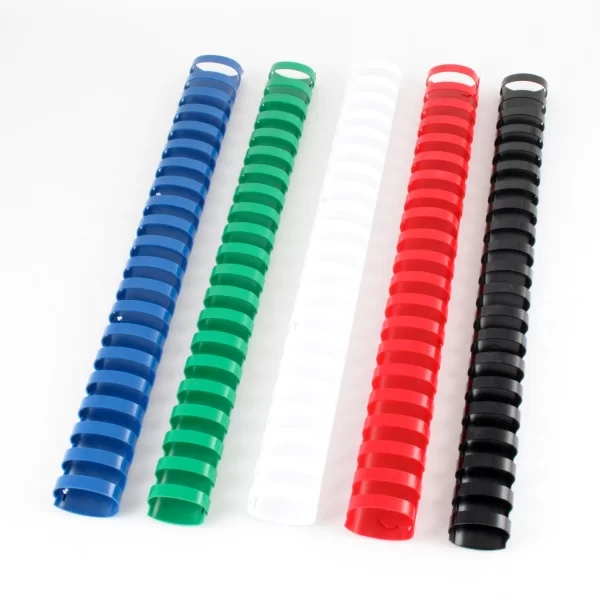 Inele din plastic ARGO A4, 45mm, 50 bucati oval albastru