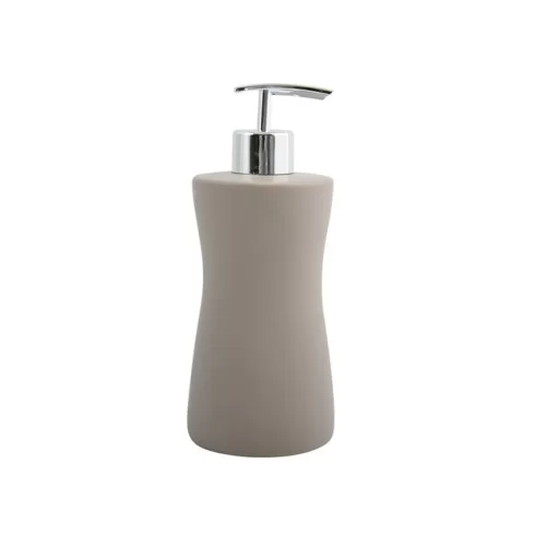 Дозатор для мыла MSV Palma Taupe, керамика