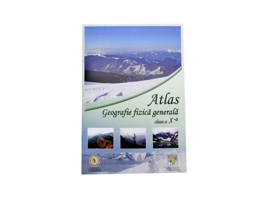 Atlas geografic clasa 10, rom.