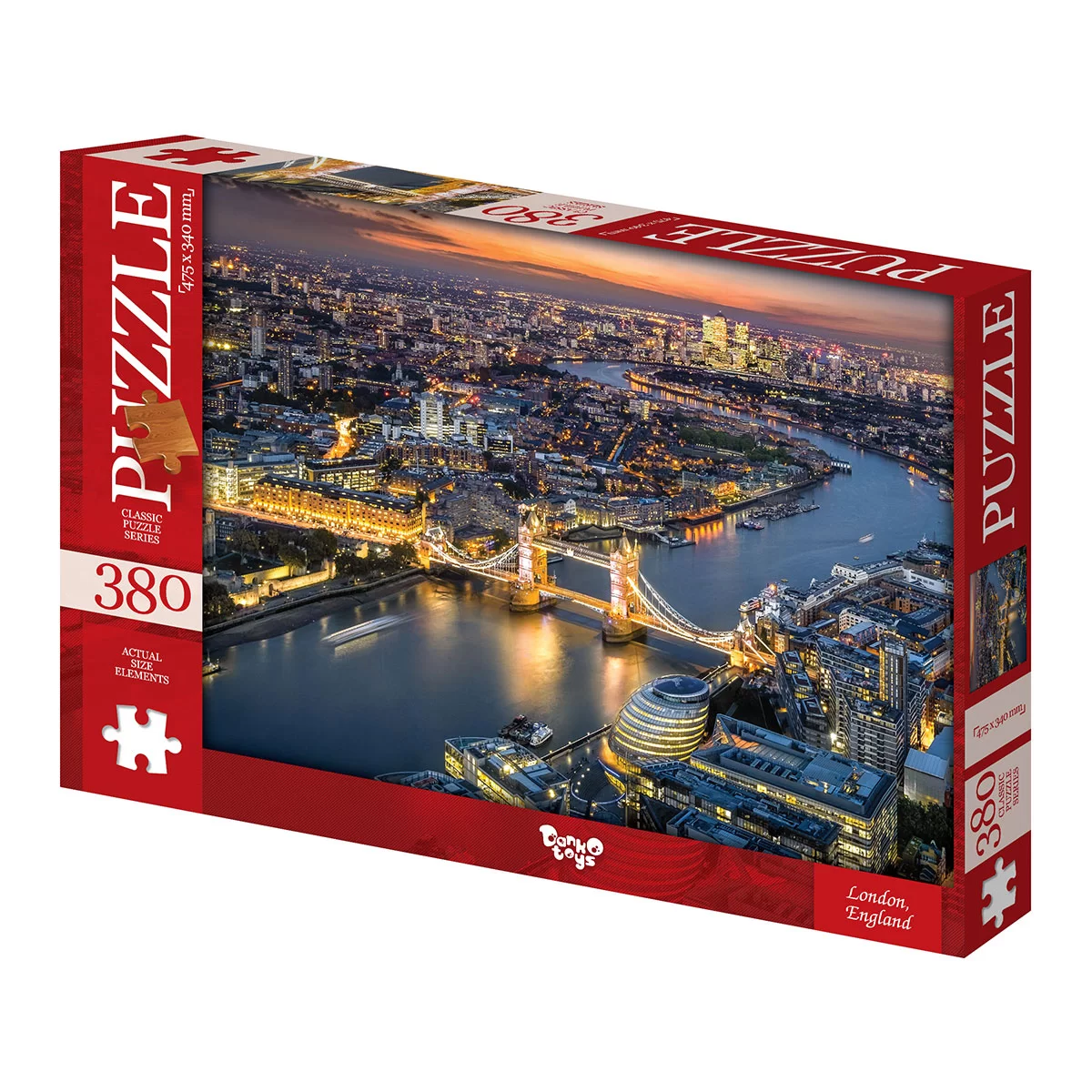 Puzzle DANKO TOYS, London, 380 piese