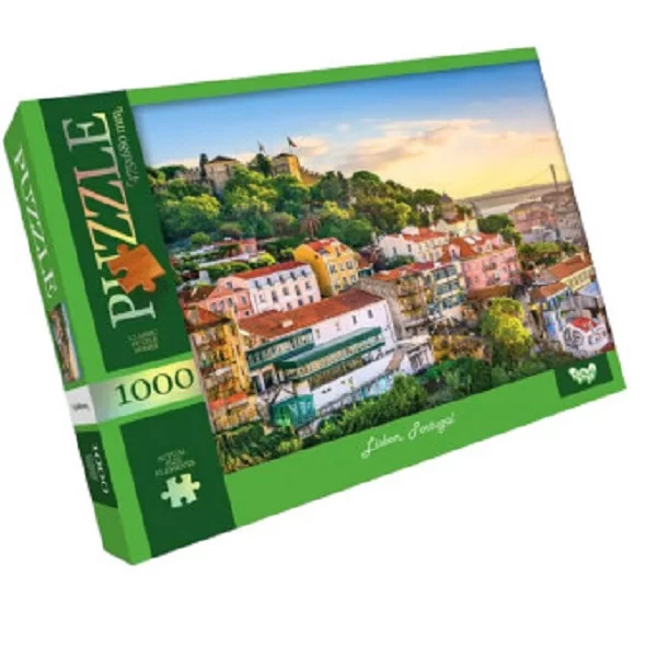 Puzzle DANKO TOYS, Lisbon, 1000 piese