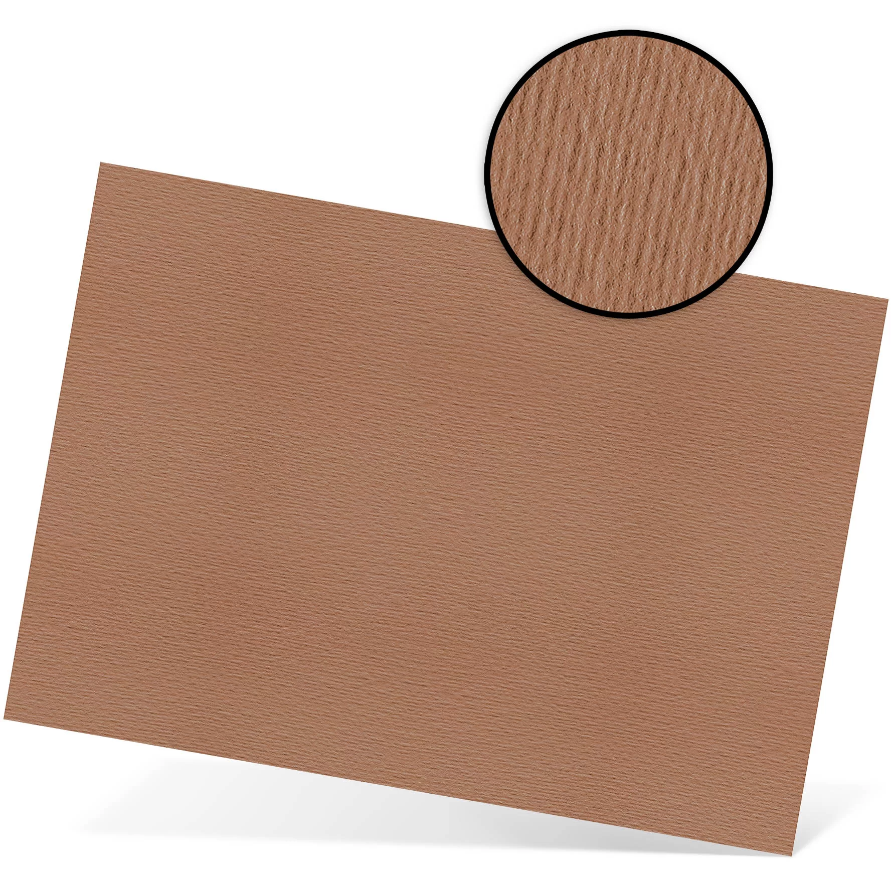Carton FABRIANO Elle Erre 50x70cm, 220g/m2 marrone