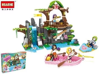 Constructor "HSANHE" Fashion Family insula 392 elemente