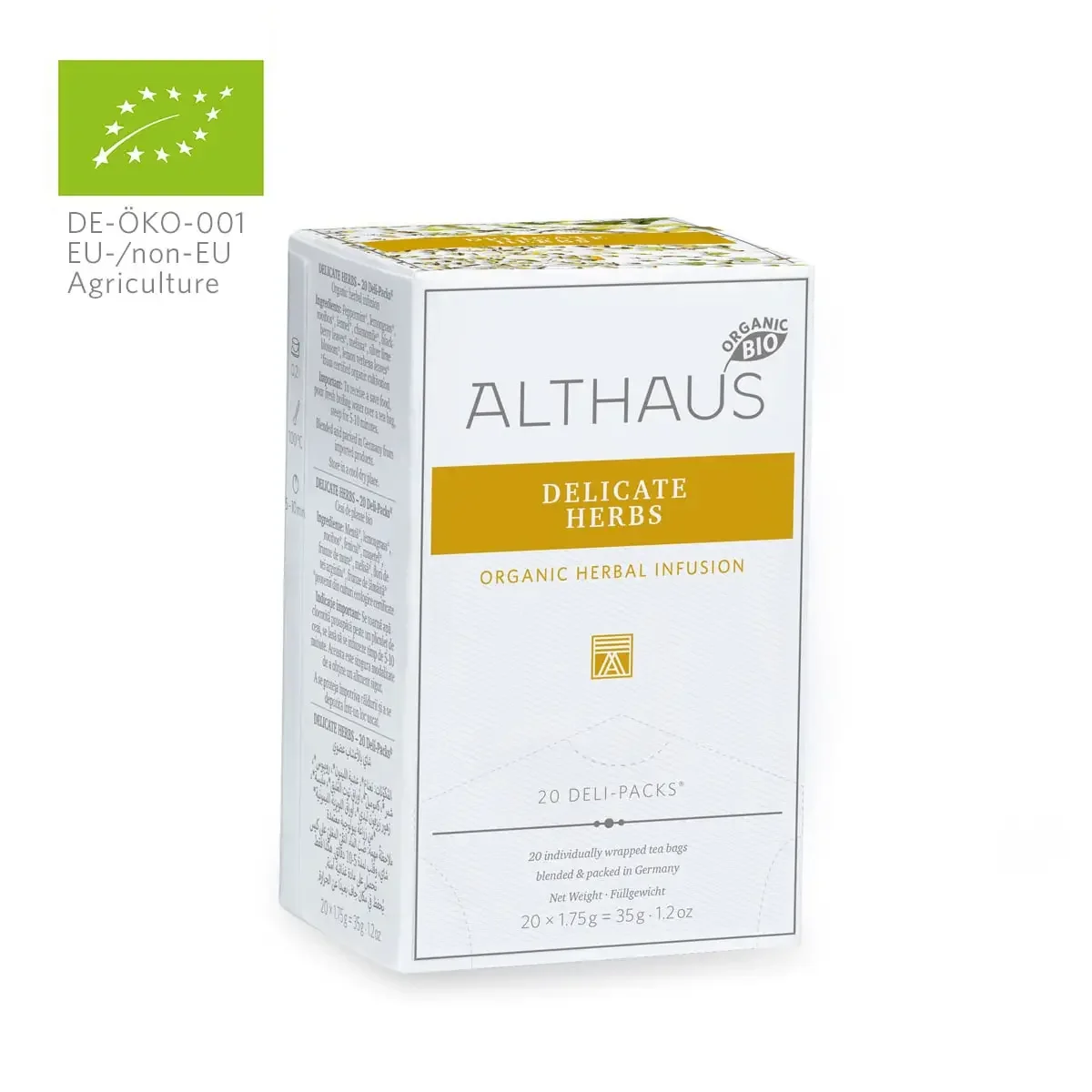 Чай ALTHAUS Grand Pack Classic herbs, 15 пак. по 4 г