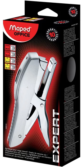 Capsator MAPED Expert Plier 24/6, 40 foi, argintiu