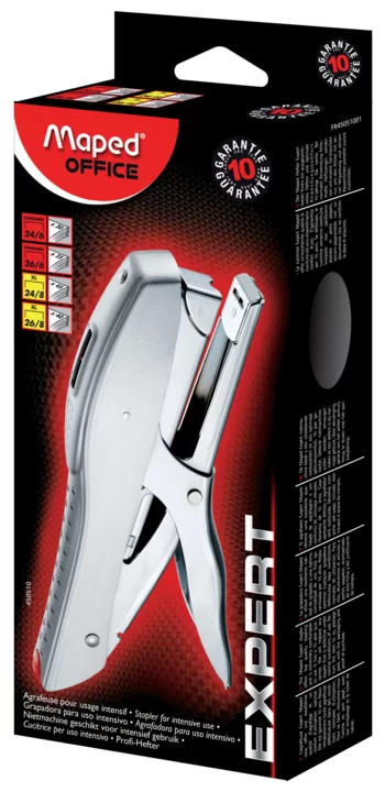 Capsator MAPED Expert Plier 24/6, 40 foi, argintiu