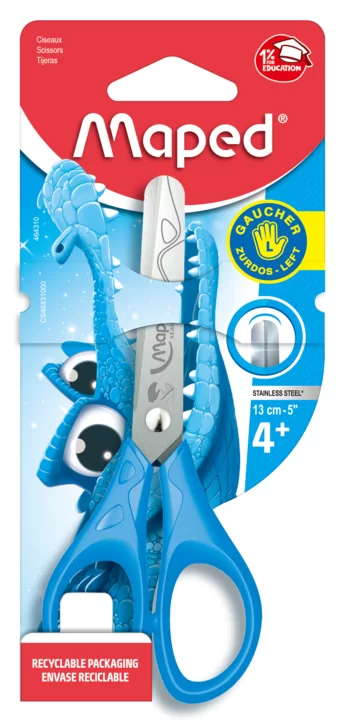 Foarfece MAPED Essentials Pulse, stinga, 13cm, blister