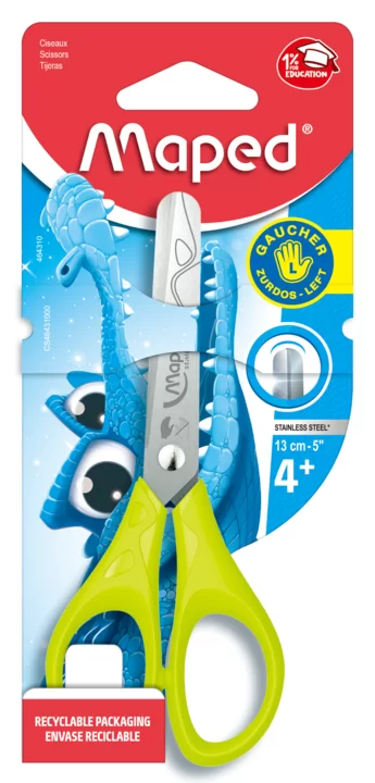 Foarfece MAPED Essentials Pulse, stinga, 13cm, blister
