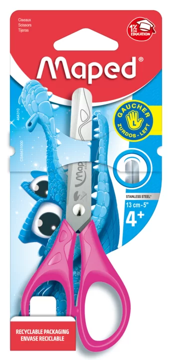 Foarfece MAPED Essentials Pulse, stinga, 13cm, blister