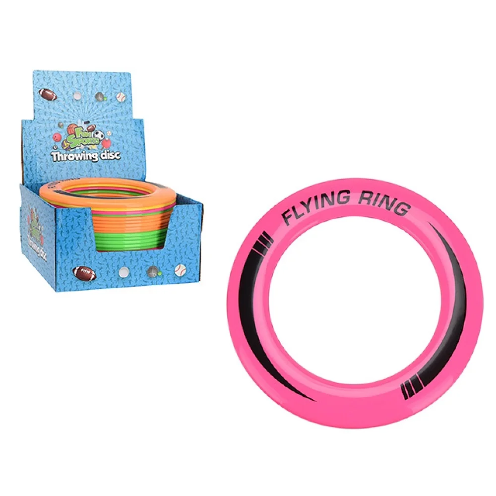 Кольцо летающее 25cm, 4цвета