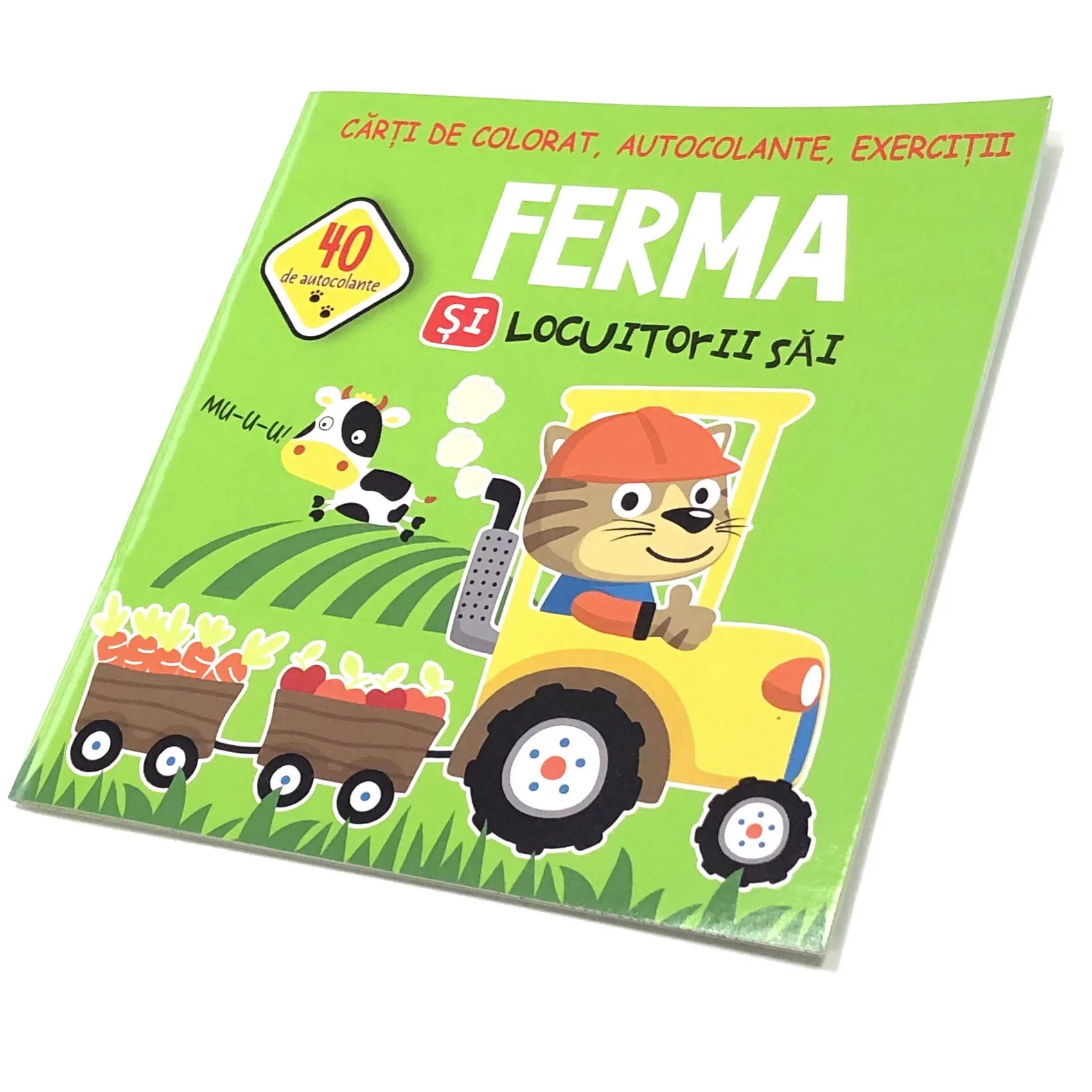 Cartea 40 de autocolante. Ferma si locuitorii sai