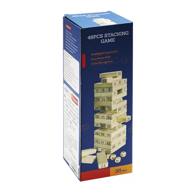 Joc de masa "Jenga" 54 piese