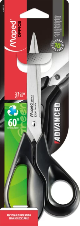 Foarfeca MAPED Advanced, asimetric, 21cm, blister