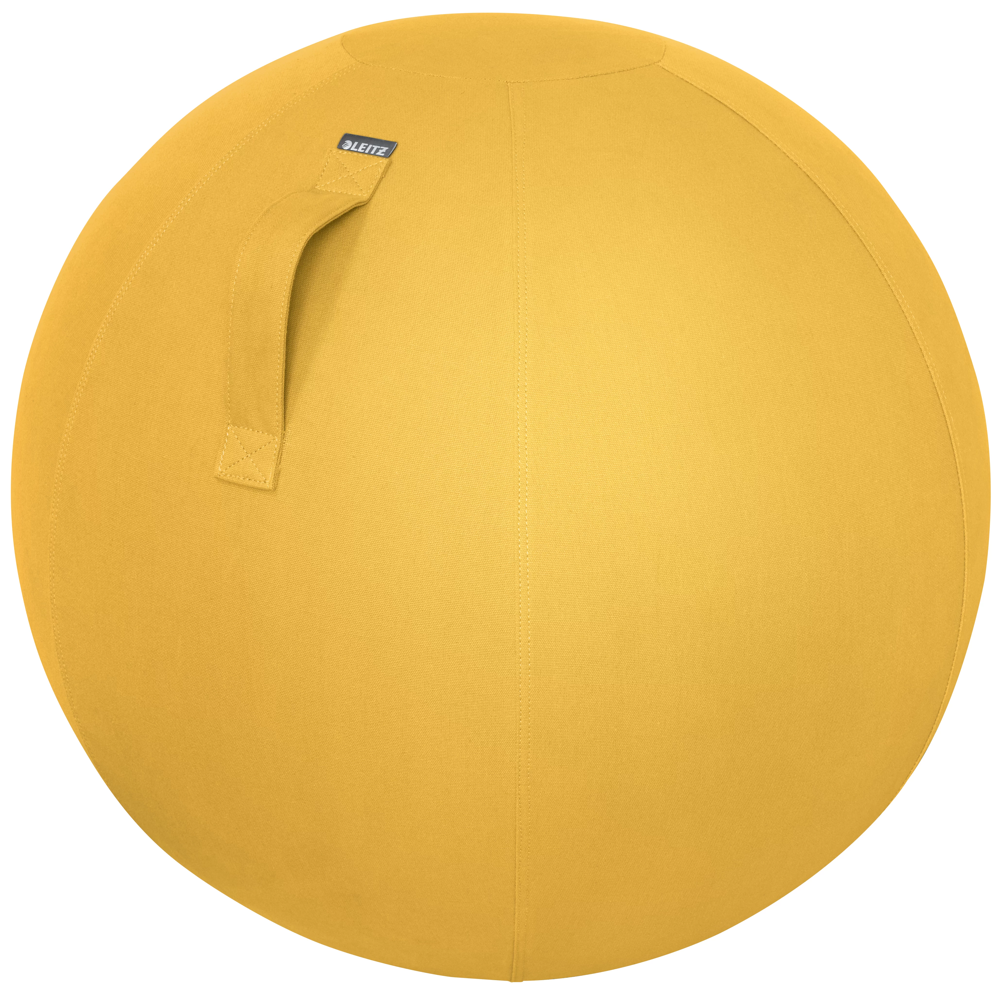 Minge LEITZ Cosy, pentru sezut si fitness, galbena
