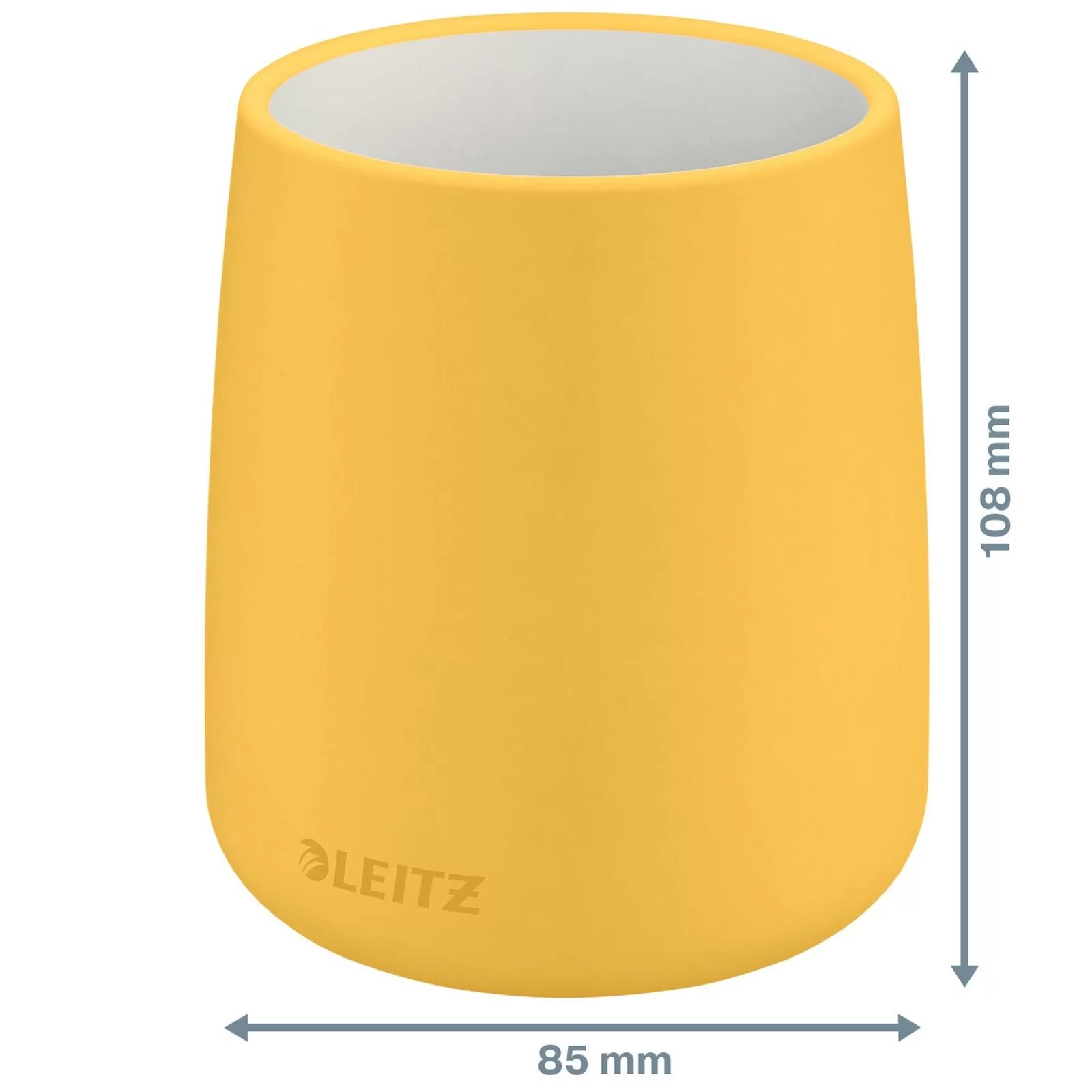 Suport instr. de scris LEITZ Cosy D8.7х10.8cm, galben