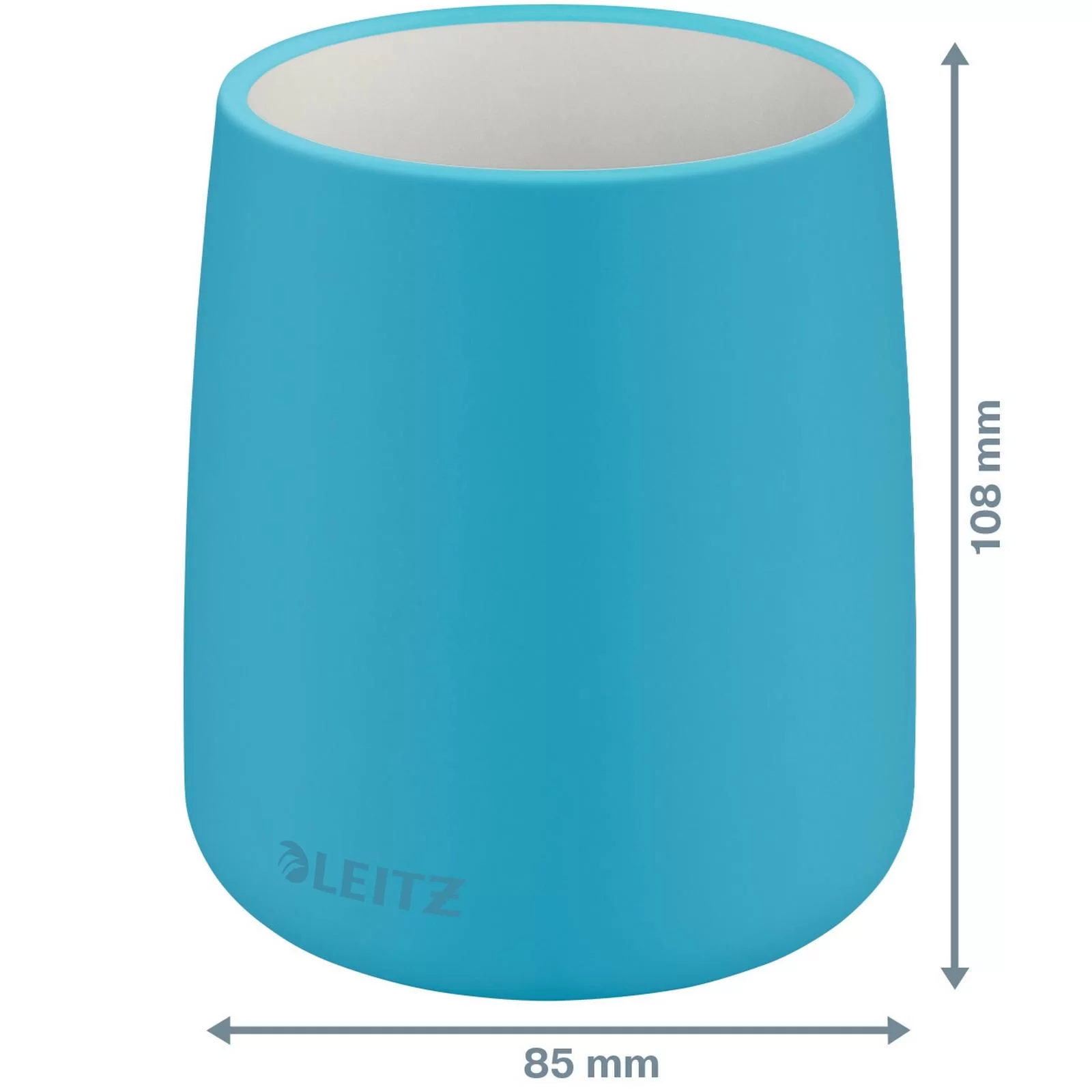 Suport instr. de scris LEITZ Cosy D8.7х10.8cm, albastru