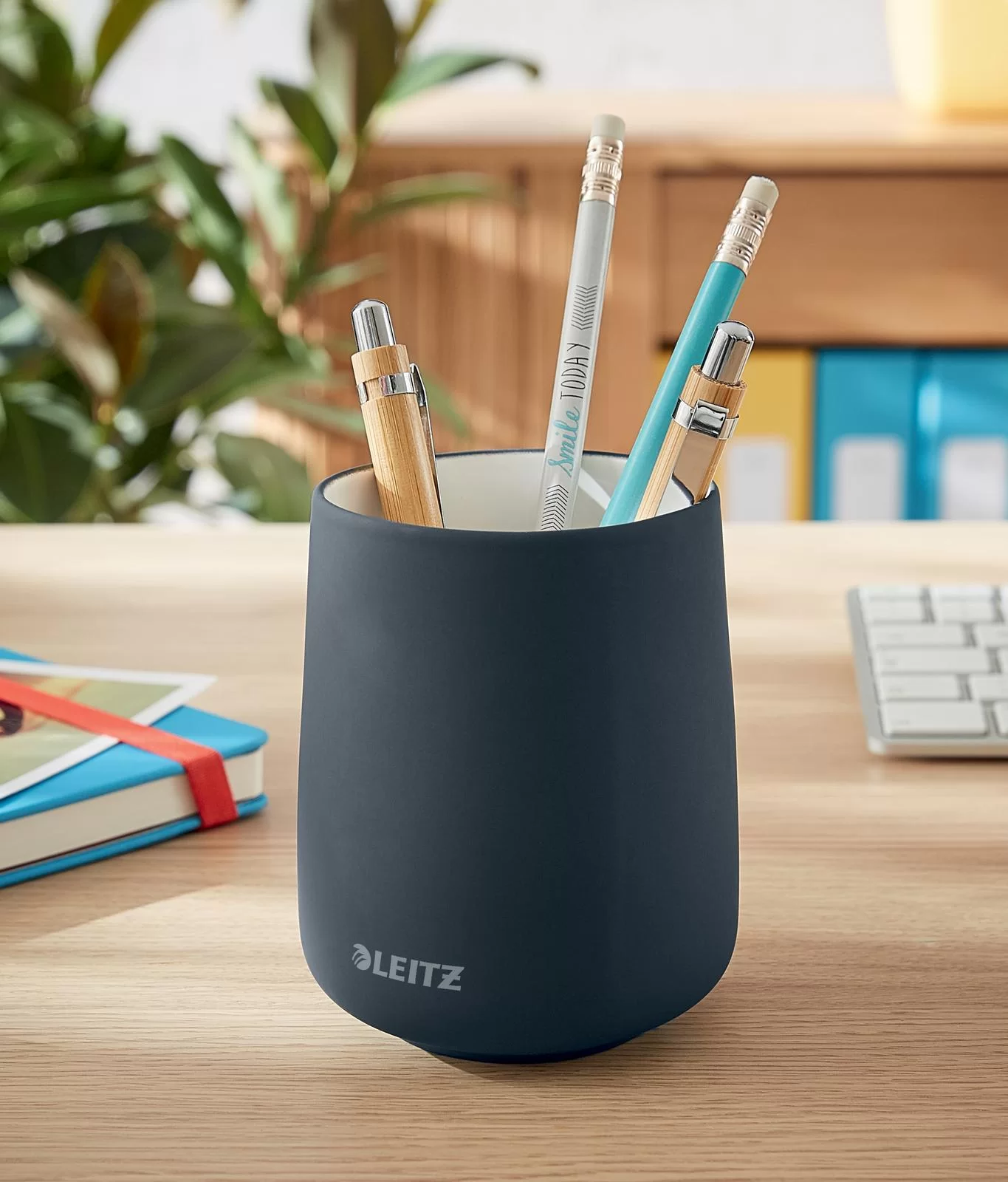 Suport instr. de scris LEITZ Cosy D8.7х10.8cm, gri