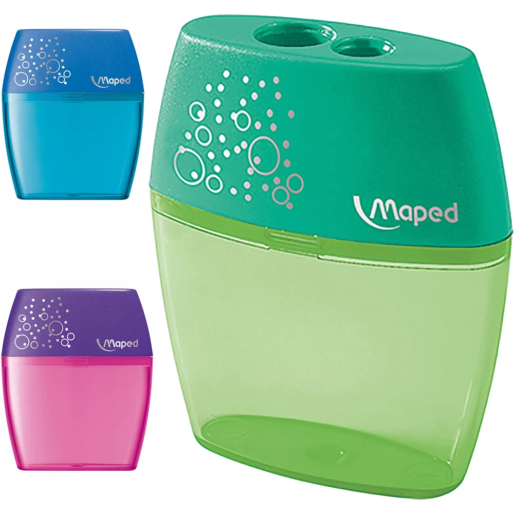 Ascutitoare MAPED Shaker, dubla, cu container