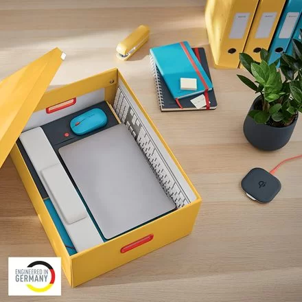 Cutie depozitare LEITZ Cosy, 369x200x484mm, galbena