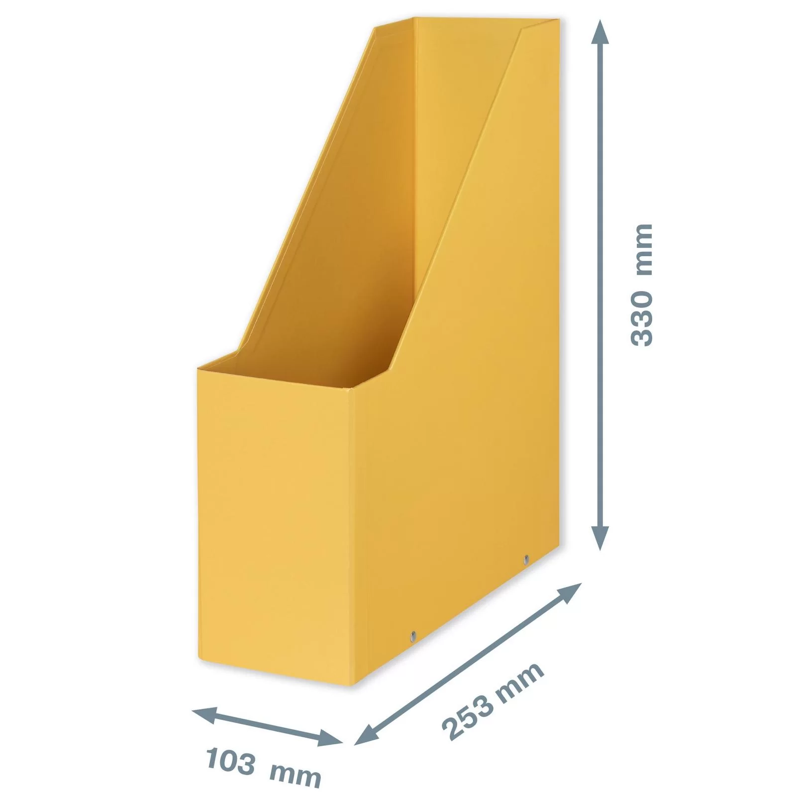 Suport documente LEITZ Cosy A4, carton, galben