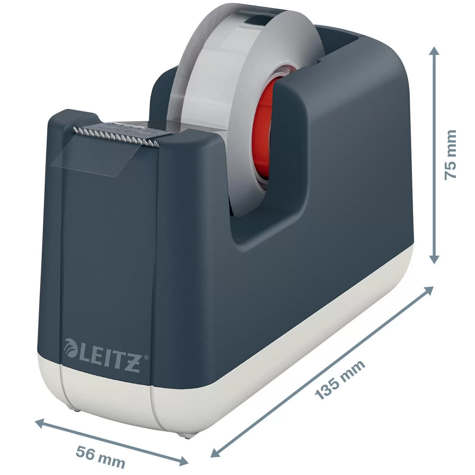 Dispenser banda adeziva LEITZ Cosy, 30m, gri