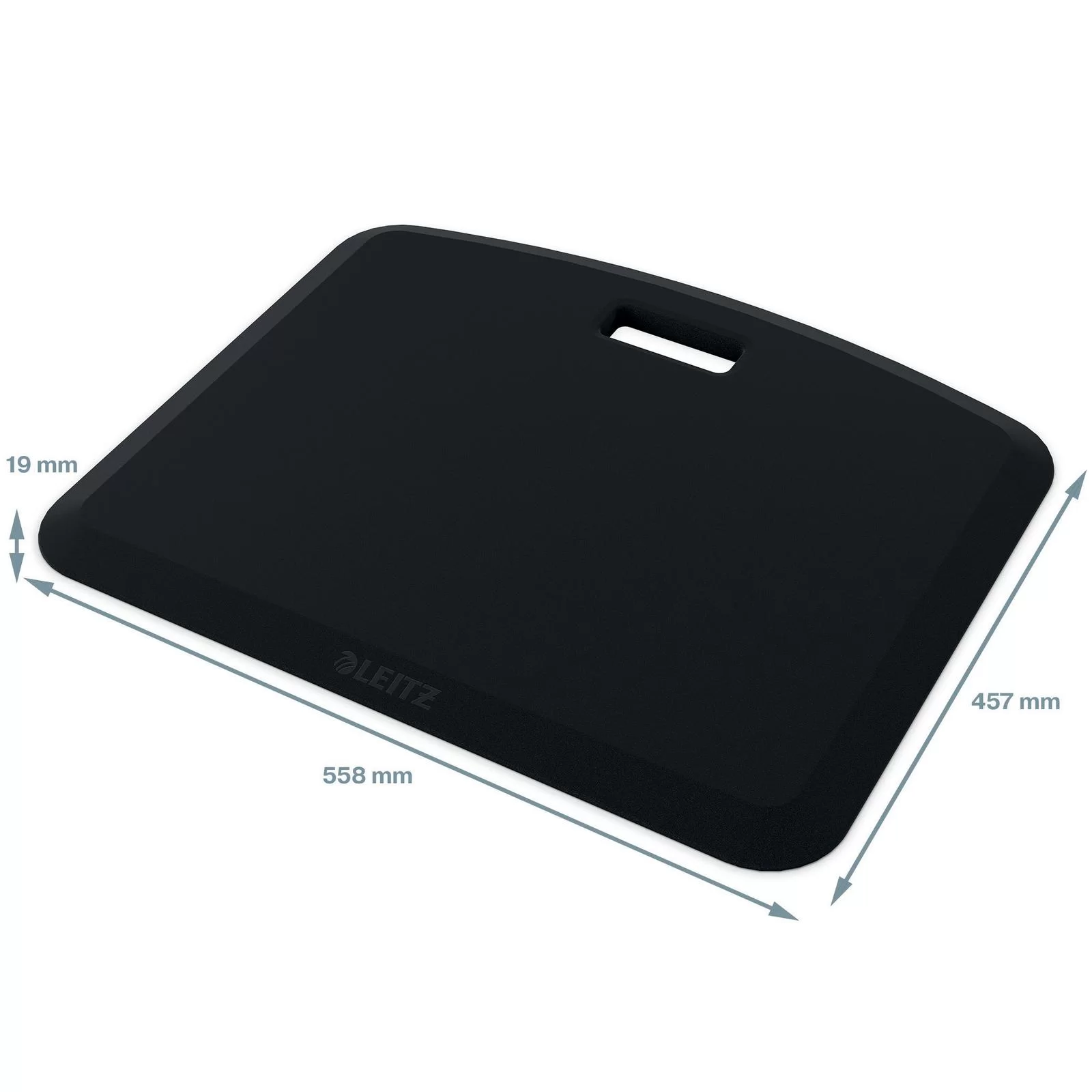 Covoras p-u picioare LEITZ Cosy, negru