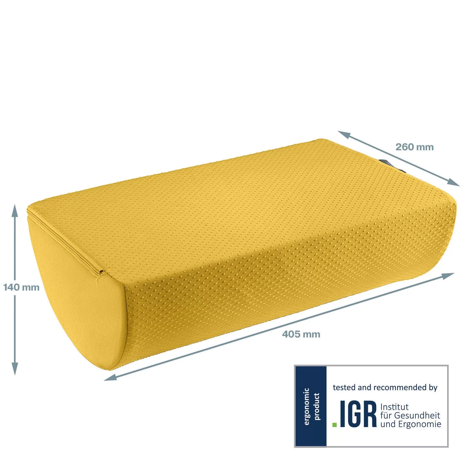 Suport p-u picioare LEITZ Cosy, galben