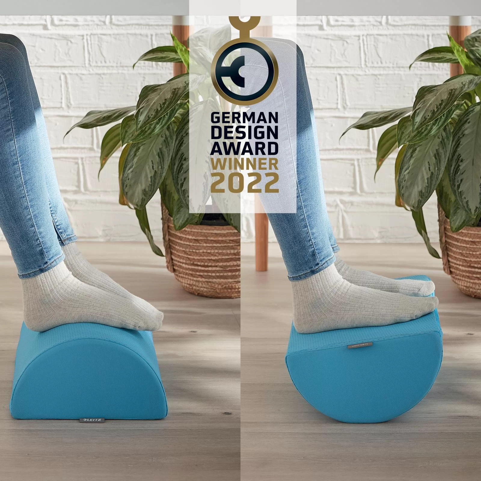 Suport p-u picioare LEITZ Cosy, albastru