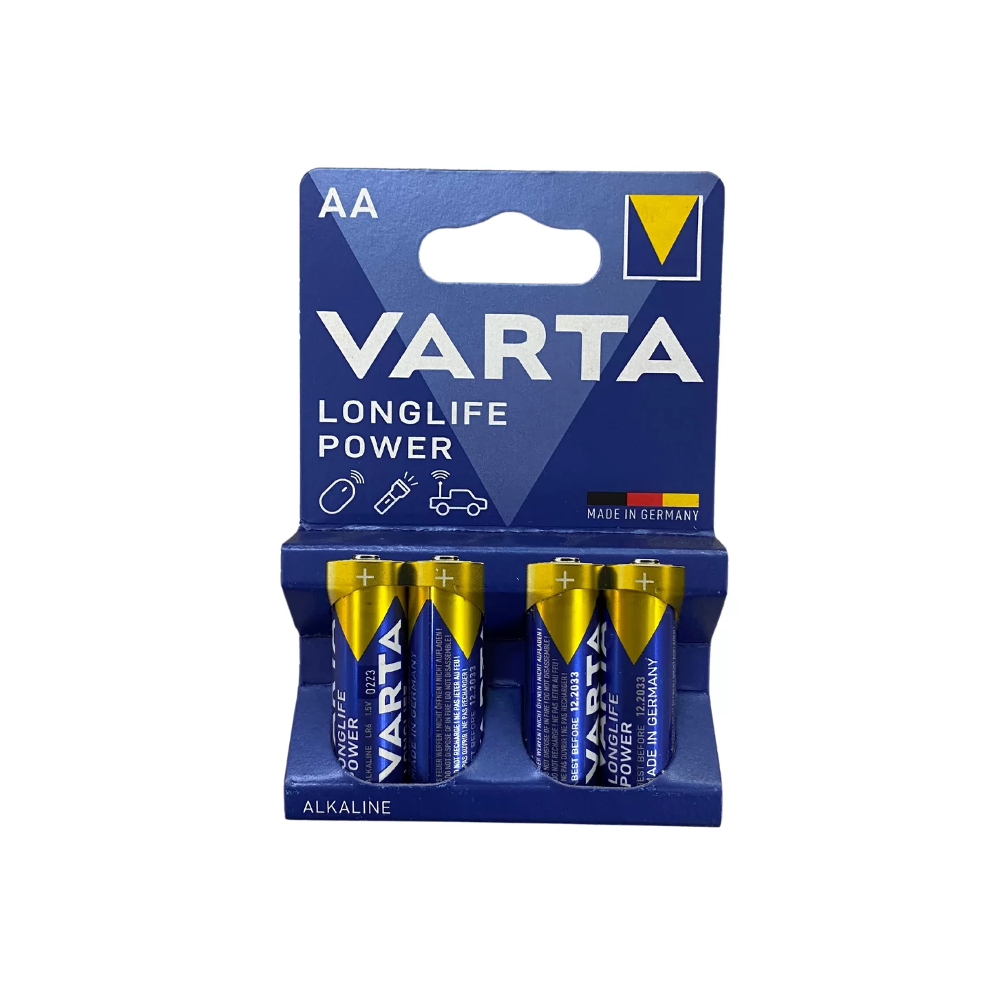 Baterie VARTA Longlife Power AA, 4 buc., blister