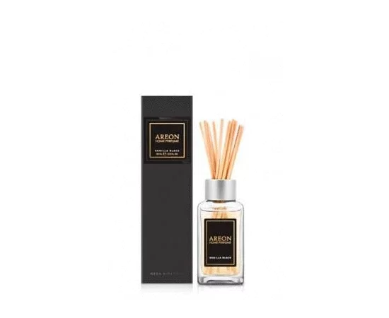 Ароматизатор AREON Vanila Black Premium с палочками,85мл