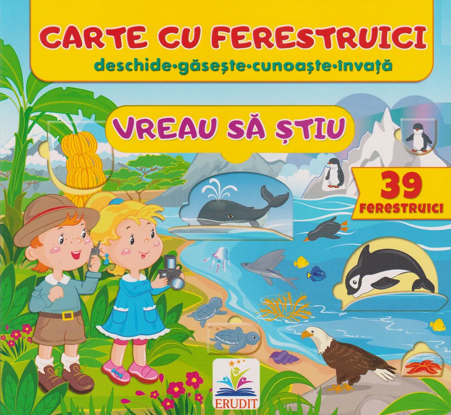 Cartea cu ferestruici Vreu sa stiu