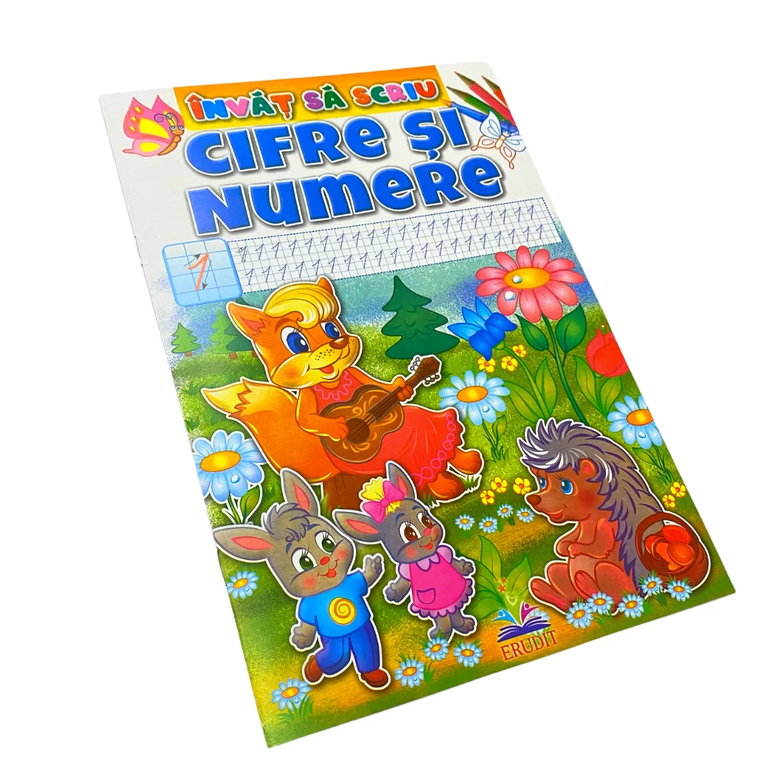 Cartea Invat sa scriu Cifre si numere