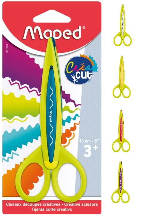 Foarfece cu model MAPED, blister