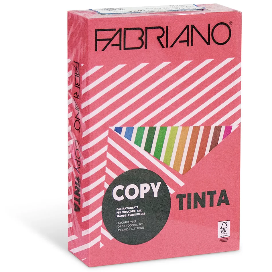 Hartie FABRIANO Tinta A4, 80g/m2, 500 foi rosso