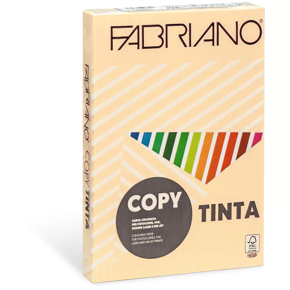 Hartie FABRIANO Tinta A4, 160g/m2, 250 foi albicocca