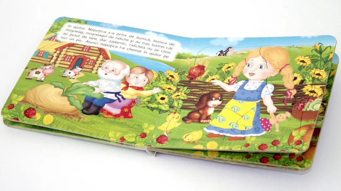 Cartea RIDICHEA - 5 puzzle 