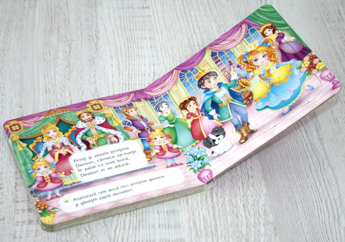 Cartea PRINTESE - 5 puzzle 
