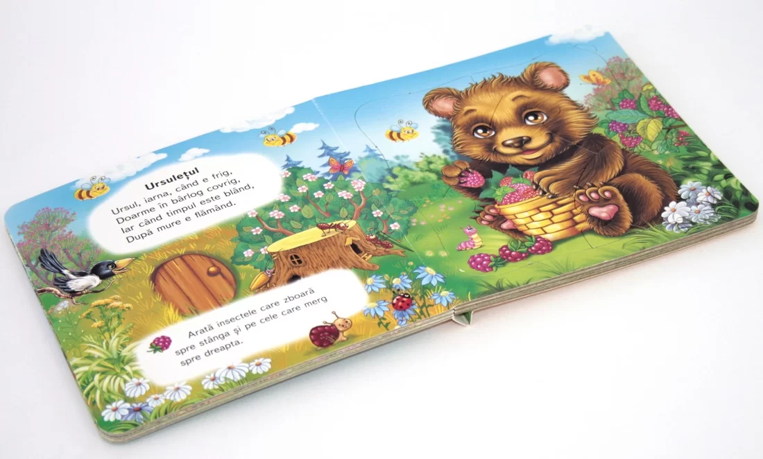 Cartea IN PADURE - 5 puzzle 