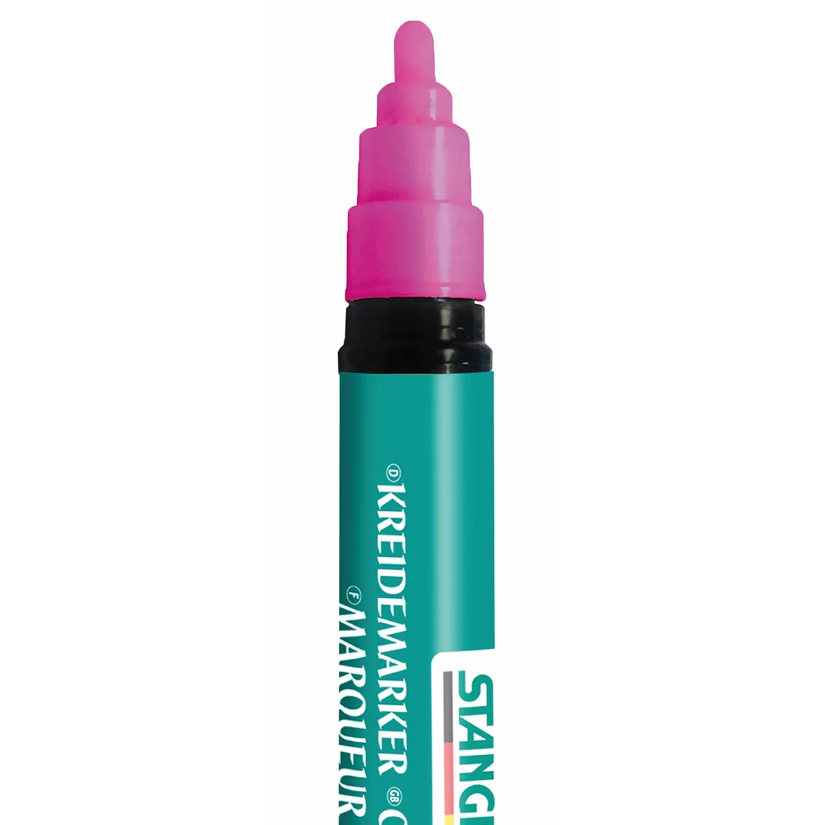 Marker cu creta lichida STANGER, 1-3mm, roz