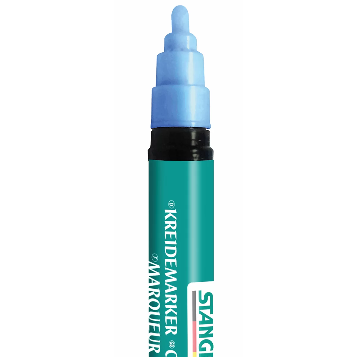Marker cu creta lichida STANGER, 1-3mm, albastru