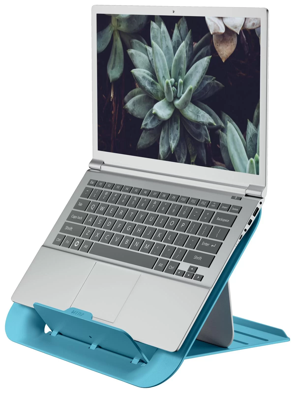 Suport p-u laptop LEITZ Cosy, reglabil, albastru