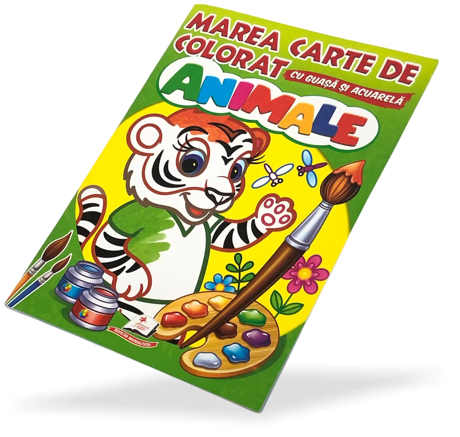 Marea carte de colorat Acuarela Animale