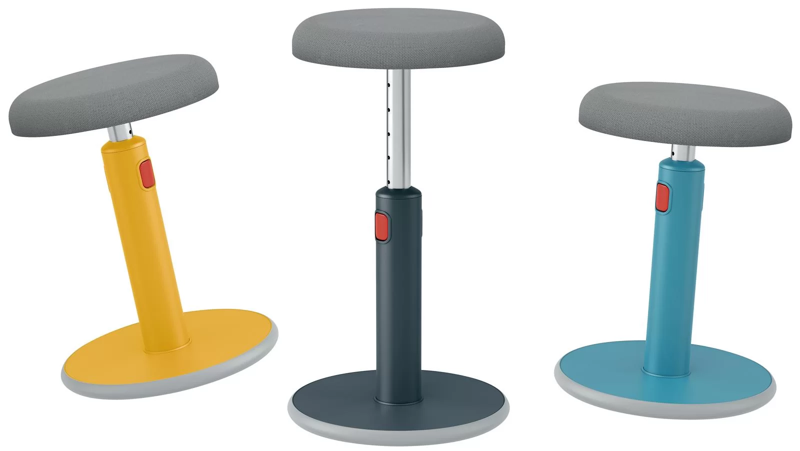 Scaun LEITZ Cosy, ergonomic, gri